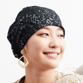 春夏の医療用帽子