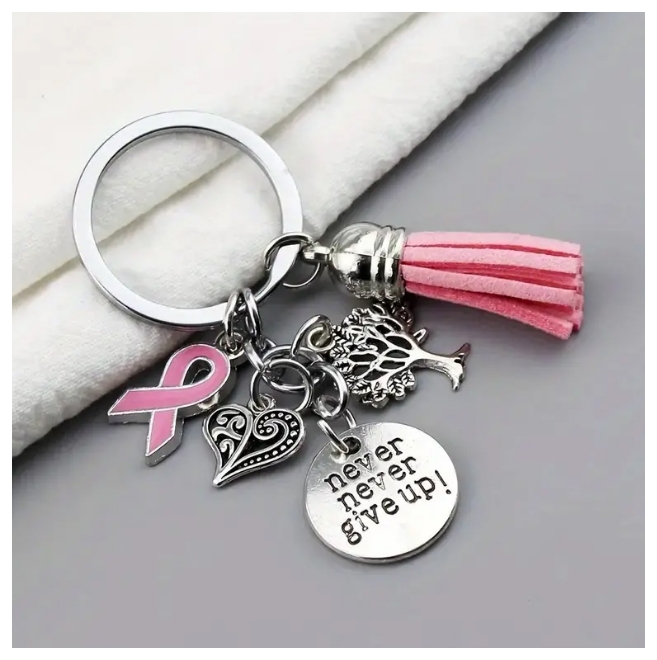 ピンクリボンチャーム