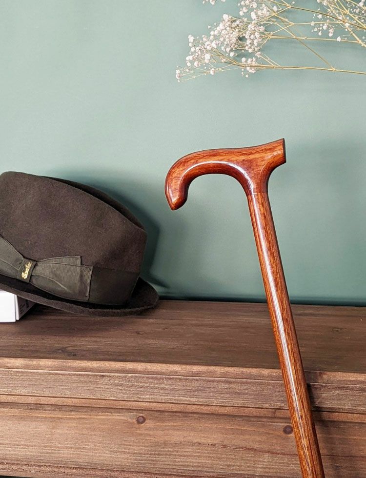 メンズ 木製杖 オーダーハンドメイド 白樫 スタンダード | KISS MY