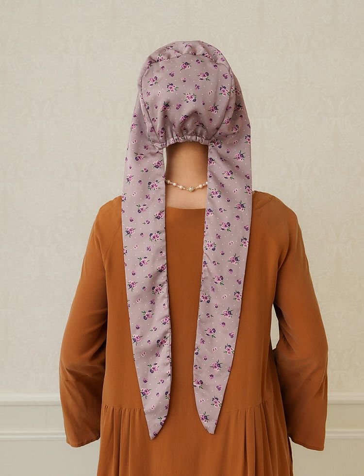 医療用帽子 -Audrey- スカーフタイプ/Petit antique Flower