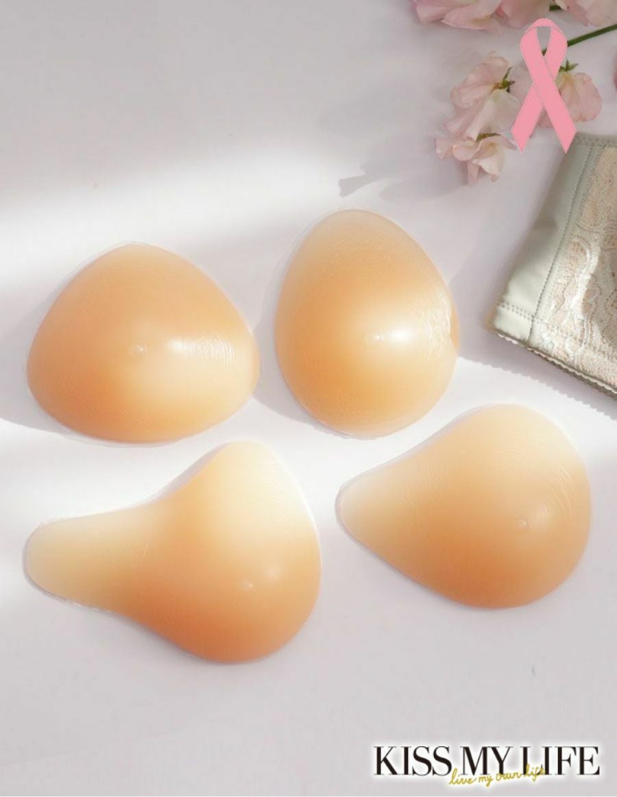 乳がんパッド シリコンパッド 専用カバー付き