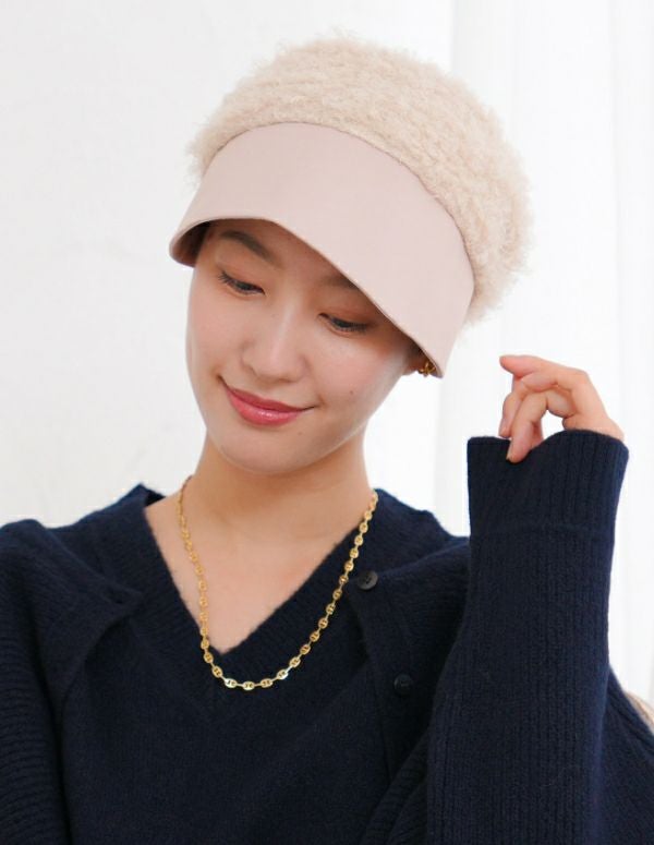 医療用帽子(ケア帽子) -Jean- つば付きタイプ/リングファー