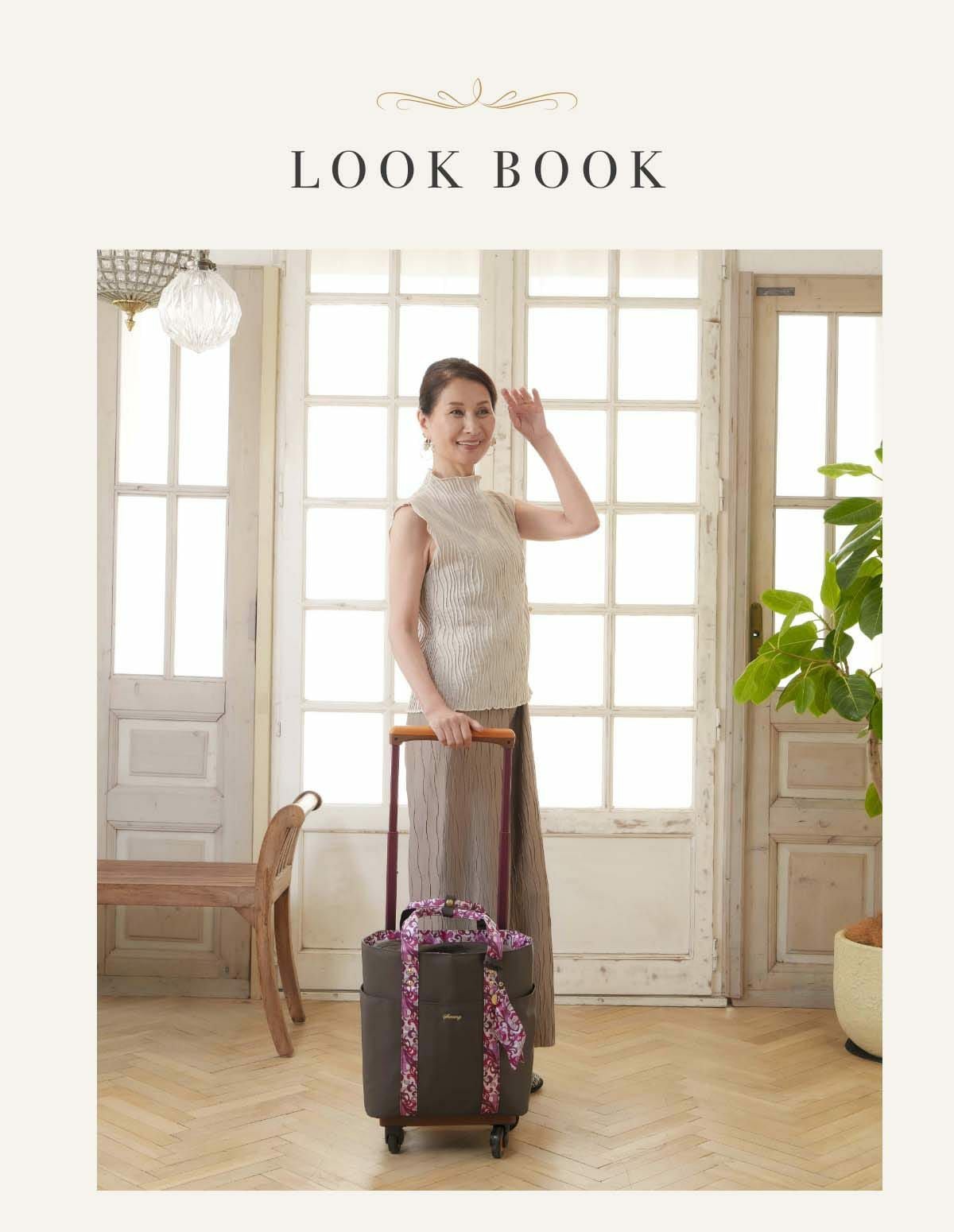 SWANY × KISS MY LIFE キャリーバッグ ハートプッチ柄 | KISS MY LIFE