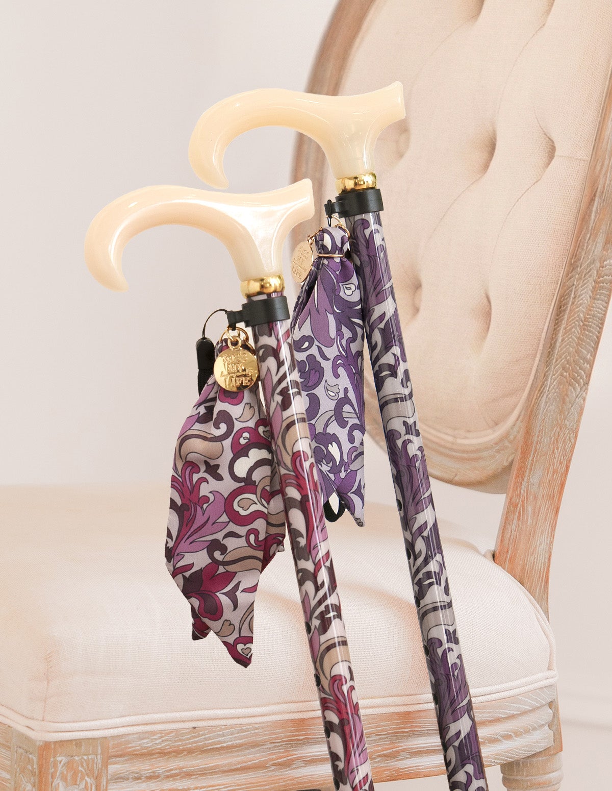 伸縮杖 -BONBON STICK- ハートプッチ柄