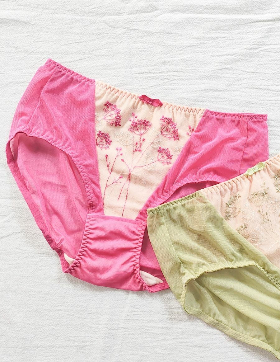 Flora Bloom 乳がんブラ 上下セット（パッド対応）