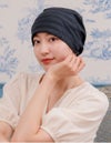 医療用帽子(ケア帽子) -Jean- アンティーク　ストライプ