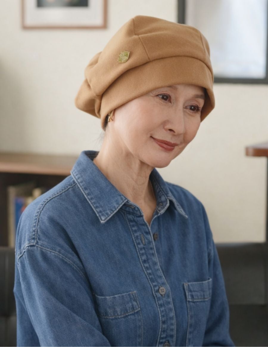 医療用帽子(ケア帽子) -Jean- Atelier Beret