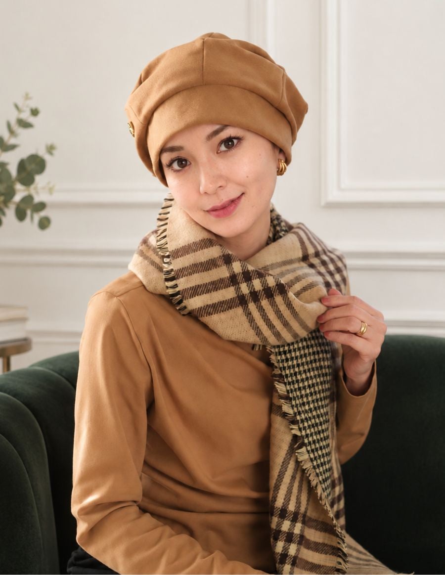 医療用帽子(ケア帽子) -Jean- Atelier Beret