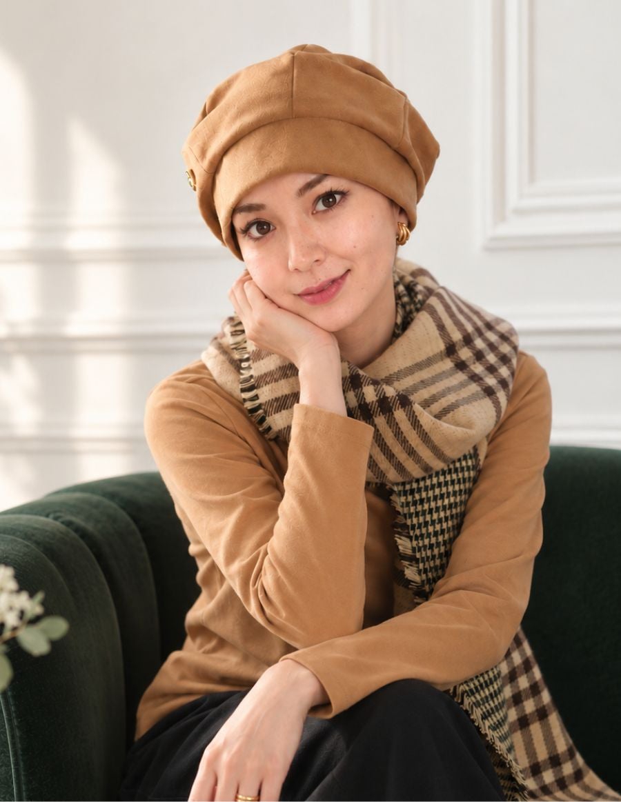 医療用帽子(ケア帽子) -Jean- Atelier Beret