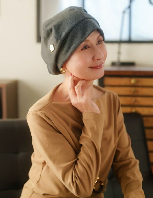 医療用帽子(ケア帽子) -Jean- Atelier Beret