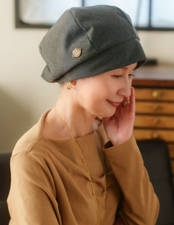 医療用帽子(ケア帽子) -Jean- Atelier Beret