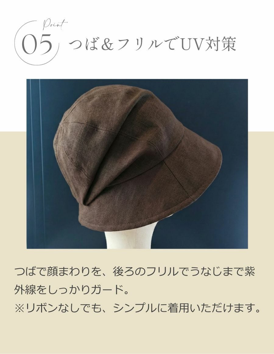 医療用帽子(ケア帽子) -Jean- つば付き2Way