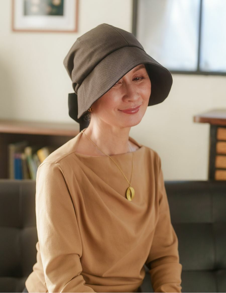 医療用帽子(ケア帽子) -Jean- つば付き2Way