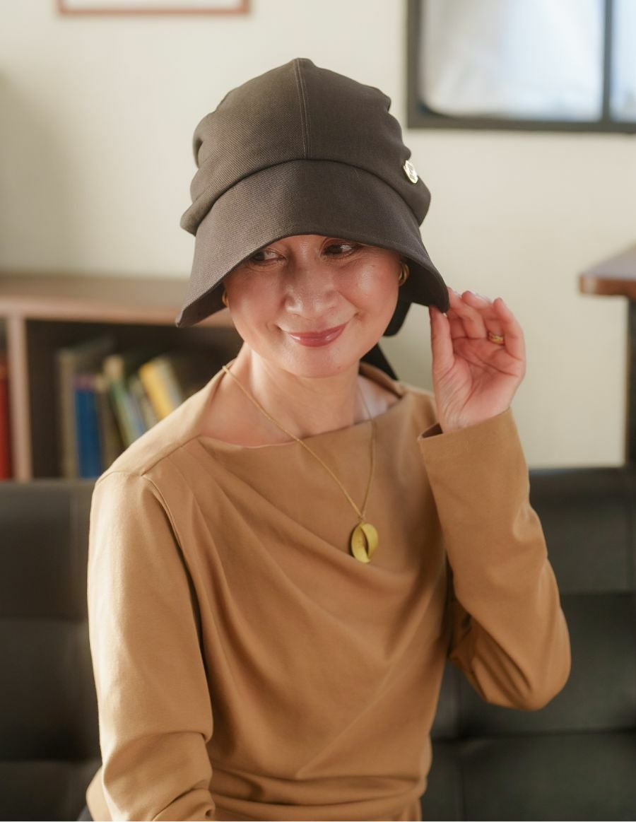 医療用帽子(ケア帽子) -Jean- つば付き2Way