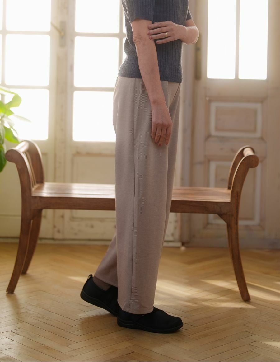 あゆみシューズ エレガントマジック【3E】 介護靴 室内用ケアシューズ