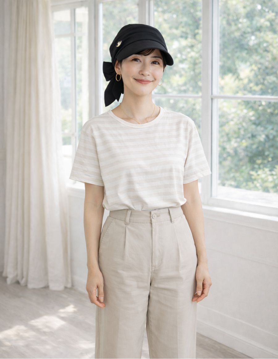 医療用帽子コカゲルハット × 肩掛け