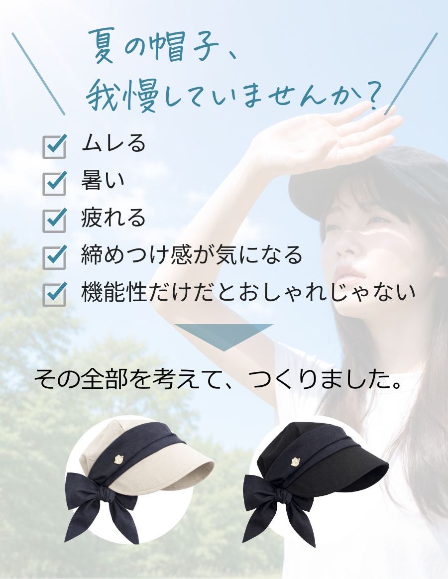 -10℃の帽子 コカゲルコラボレーション　クールマックス仕様 UVカット帽子 日除け帽子