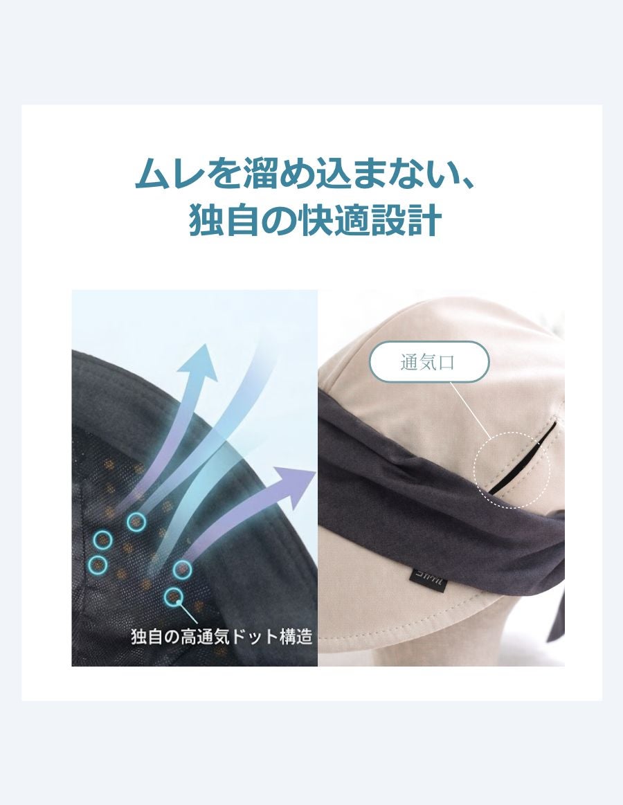 -10℃の帽子 コカゲルコラボレーション　クールマックス仕様 UVカット帽子 日除け帽子